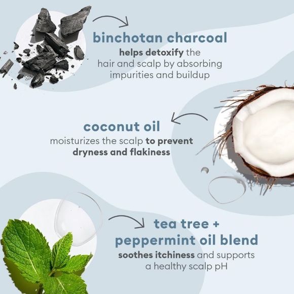 Briogeo Scalp Revival Soothe + Detoxify Travel Set 🚿 NEW Charcoal - Picture 3 of 8